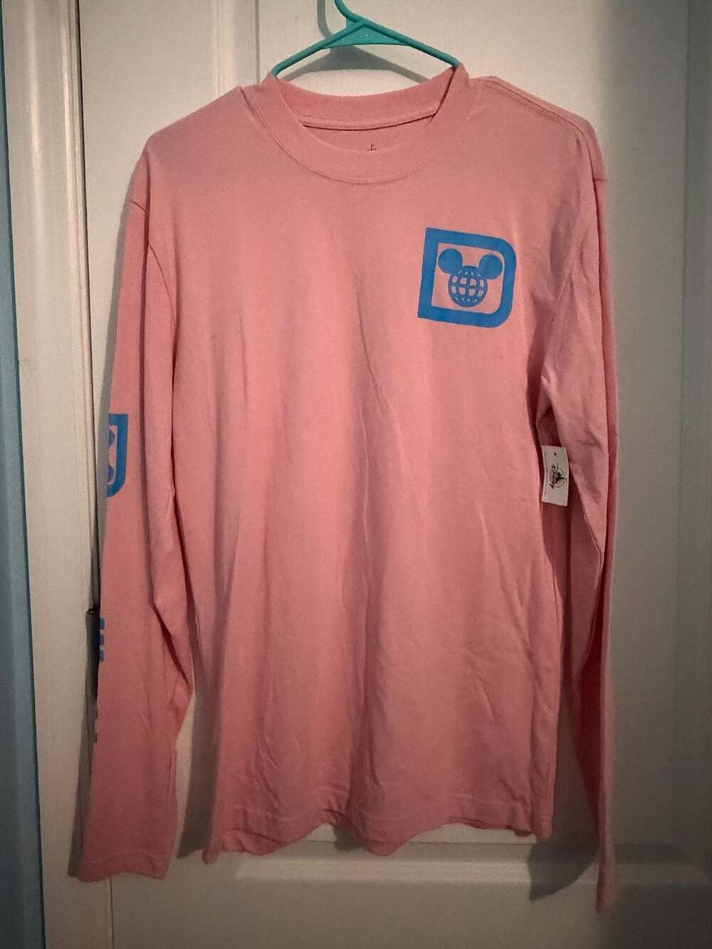 Walt Disney World Mickey Mouse Pink Long Sleeve T-Shirt